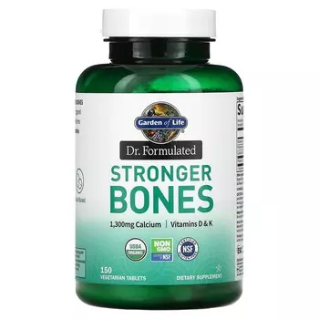 Формула Garden of Life для более крепких костей, 150 вегетарианских таблеток