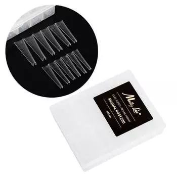 Формы для нижних двойных ногтей, Русский миндаль Yq-2, 120 шт. Mollylac, Molly Lac