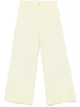 Forte Forte брюки прямого покроя, желтый