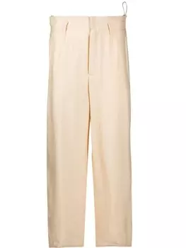 Forte Forte брюки с потайной застежкой, нейтральный цвет