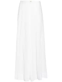 Forte Forte брюки широкого кроя, белый