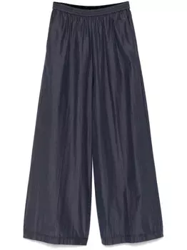Forte Forte брюки широкого кроя, синий