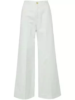 Forte Forte брюки широкого кроя, зеленый