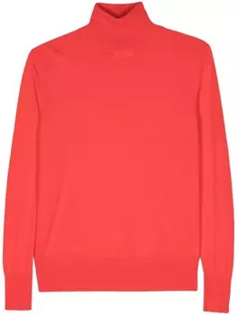 Forte Forte джемпер из вирджинской шерсти с высоким воротником, красный