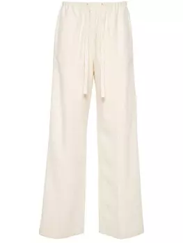 Forte Forte фетровые брюки палаццо, нейтральный цвет