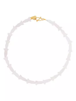 Forte Forte колье с камнями, розовый