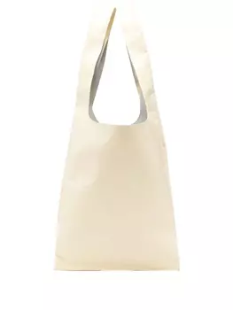 Forte Forte кожаная сумка-тоут, нейтральный