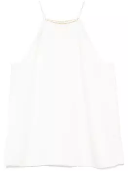 Forte Forte креповый топ, белый