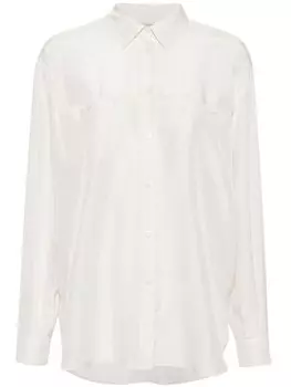 Forte Forte легкая шелковая рубашка, нейтральный цвет