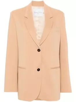 Forte Forte однобортный пиджак, нейтральный цвет