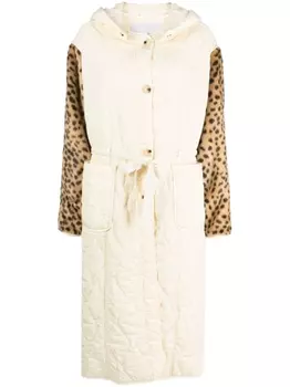 Forte Forte парка с капюшоном и кулиской, нейтральный цвет