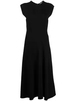 Forte Forte платье миди без рукавов, черный