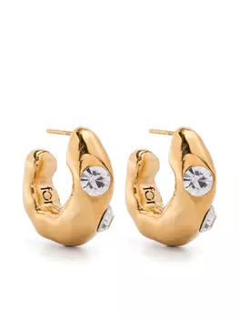 Forte Forte Серьги с покрытием из 18-каратного золота, золотой