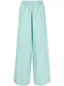 Forte Forte широкие брюки с завышенной талией, синий