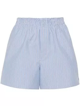 Forte Forte шорты в полоску, синий