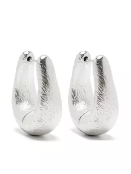Forte Forte скульптурные серьги, серебряный