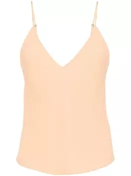 Forte Forte топ на тонких бретелях, нейтральный цвет