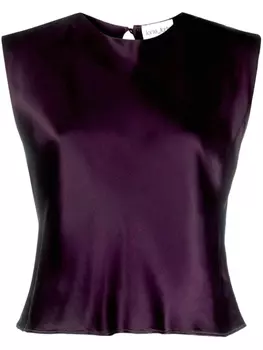 Forte Forte топ с круглым вырезом, фиолетовый