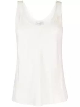 Forte Forte топ с U-образным вырезом, белый