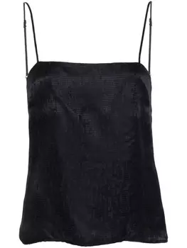 Forte Forte топ с узором, синий