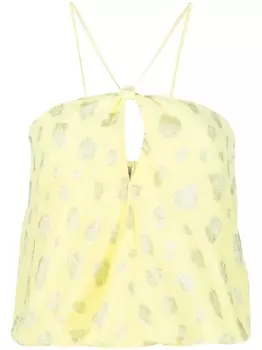 Forte Forte топ Sky of Stars без рукавов, желтый