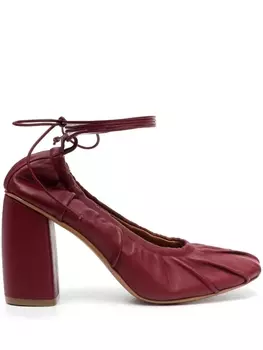 Forte Forte туфли с эластичной вставкой, красный