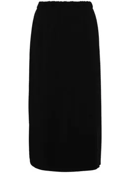 Forte Forte юбка миди с эластичным поясом, черный