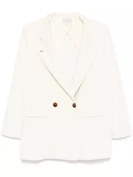 Forte Forte вельветовое пальто, белый