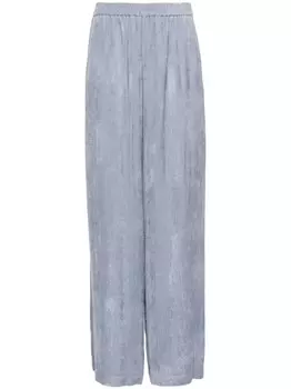 Forte Forte вельветовые брюки палаццо, синий