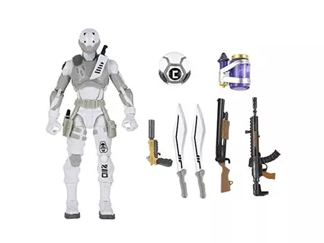 Fortnite Fnt0735 Scratch Legendary Series 6-дюймовая высокодетализированная фигурка с инструментами для сбора урожая, оружием и украшениями на спине. Другие стили включают Scuba Jonesy, Blackheart, Atlantean Fishstick. Inna marka