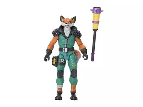 Fortnite Fnt0803 Ядро Fennix в одиночном режиме, 4-дюймовая высокодетализированная фигура с инструментом для сбора урожая, стили включают спинорог, бурный поток, приспешник из грота, ил и многое другое. Собери их всех, мульти Inna marka