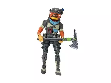 Fortnite Fnt0804 Основной спинорог в одиночном режиме, 4-дюймовая высокодетализированная фигура с инструментом для сбора урожая, стили включают Fennix, Riptide, Grotto Henchman, Sludge и многое другое. Собирать Inna marka