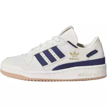FORUM Kids" Скейтбординг Обувь Начальная Школа Adidas Originals, белый/синий