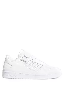 Forum low белые женские кожаные кроссовки Adidas