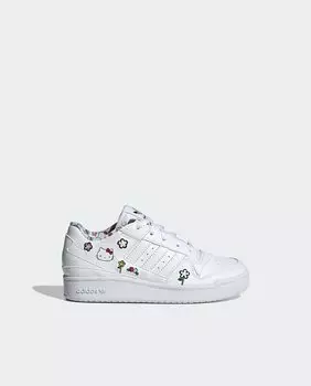 Forum Low C детские повседневные кроссовки adidas Originals x Hello Kitty adidas, белый