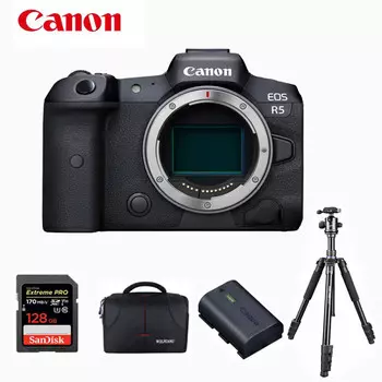 Фотоаппарат Canon EOS R5 8K Single Body с картой памяти 128G