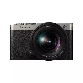 Фотоаппарат цифровой Panasonic Lumix S9 с объективом Panasonic Lumix S 20-60mm f/3.5-5.6, серебристый