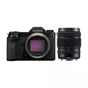 Фотоаппарат Fujifilm GFX 100S Body + GF 32-64mm f/4 R LM WR, черный