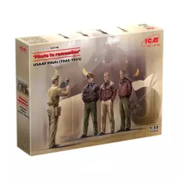 Фотография на память пилотам и фотографам ВВС США 1944-1945 гг., Military Models 1/32 Scale (ICM)
