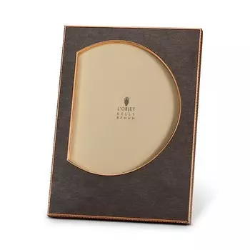 Фоторамка L'Objet Kelly Behun, 5 x 7 дюймов, коричневый