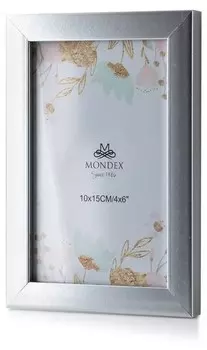 Фоторамка Mondex ADI, серебряный