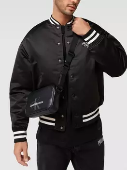 Фотосумка с принтом этикетки Calvin Klein Jeans, черный