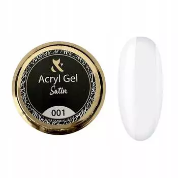 Fox Acryl Gel Satin 001 50 мл TM F.O.X