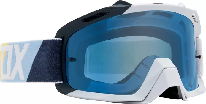 FOX Air Space Draftr MX очки, белый/синий