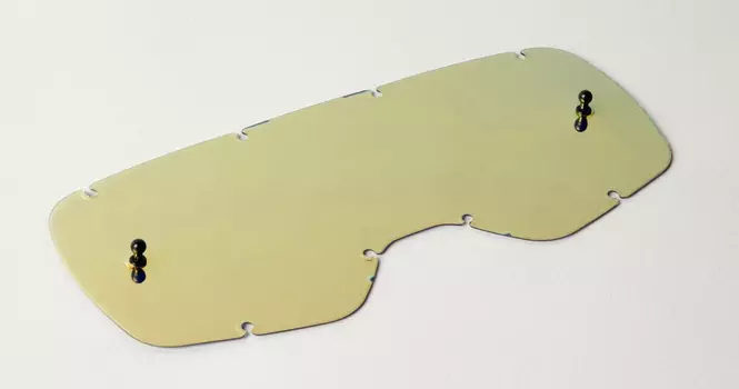 Объектив FOX Airspace/Main MX20 CHRM LXN, золотистый