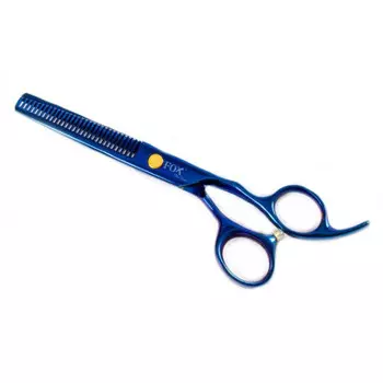 FOX Blue Rose Парикмахерские щипцы для филировки 6