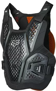 FOX Raceframe Impact SB D3O Защитный жилет, черный