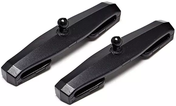 Булавки отрывные FOX Tear Off для очков, черный