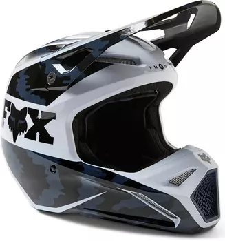 Шлем FOX V1 Nuklr для мотокросса, черный