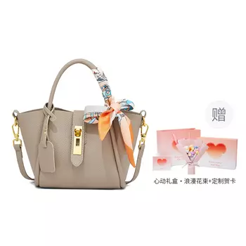 FOXER Сумка-ведро из коровьей кожи, сумка через плечо, женская, среднего размера, цвета матча-зеленый/абрикосовый